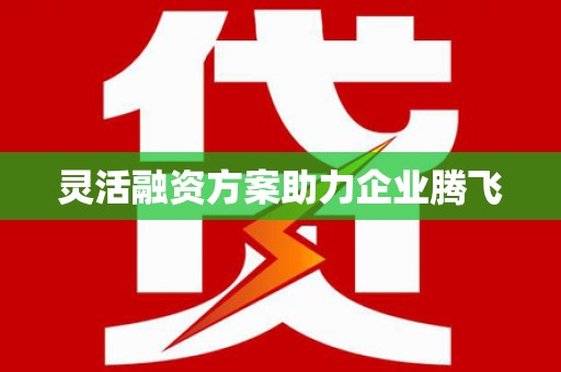 蚌埠灵活融资方案助力企业腾飞