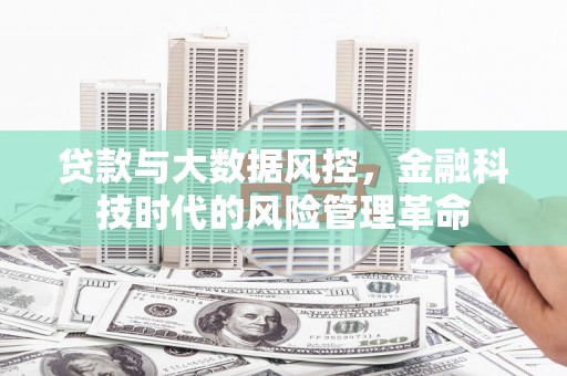 蚌埠贷款与大数据风控，金融科技时代的风险管理革命