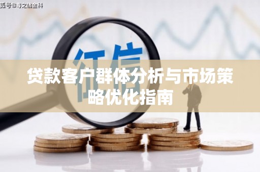 蚌埠贷款客户群体分析与市场策略优化指南