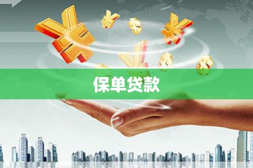 蚌埠保单贷款