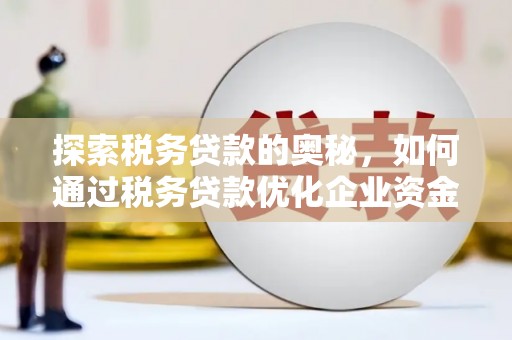 蚌埠探索税务贷款的奥秘，如何通过税务贷款优化企业资金流