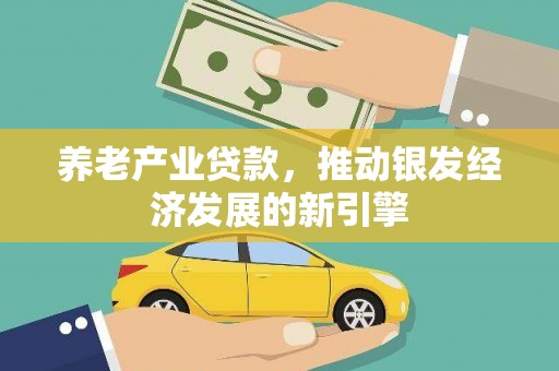 蚌埠养老产业贷款，推动银发经济发展的新引擎