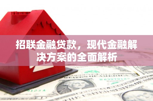 蚌埠招联金融贷款，现代金融解决方案的全面解析
