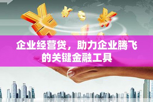 蚌埠企业经营贷，助力企业腾飞的关键金融工具