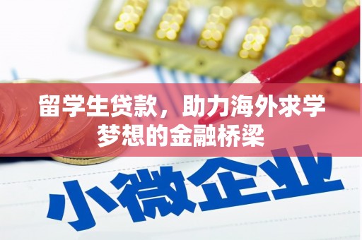 蚌埠留学生贷款，助力海外求学梦想的金融桥梁