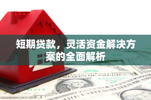 蚌埠短期贷款，灵活资金解决方案的全面解析