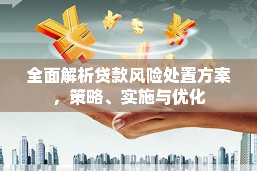 蚌埠全面解析贷款风险处置方案，策略、实施与优化