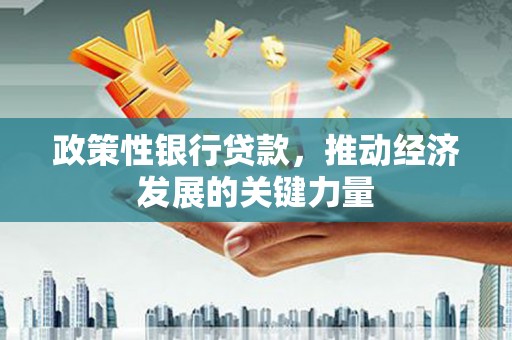 蚌埠政策性银行贷款，推动经济发展的关键力量