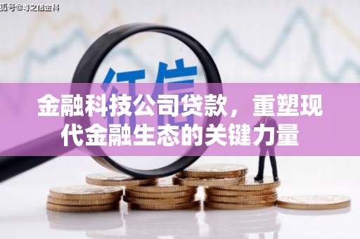 蚌埠金融科技公司贷款，重塑现代金融生态的关键力量