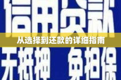 蚌埠从选择到还款的详细指南