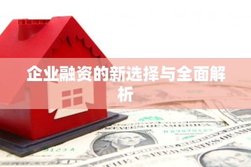 蚌埠企业融资的新选择与全面解析
