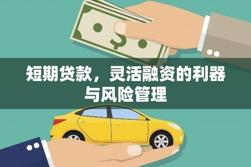 蚌埠短期贷款，灵活融资的利器与风险管理