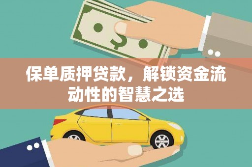 蚌埠保单质押贷款，解锁资金流动性的智慧之选