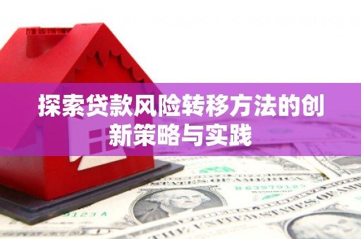 蚌埠探索贷款风险转移方法的创新策略与实践