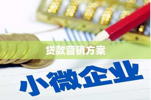 蚌埠贷款营销方案